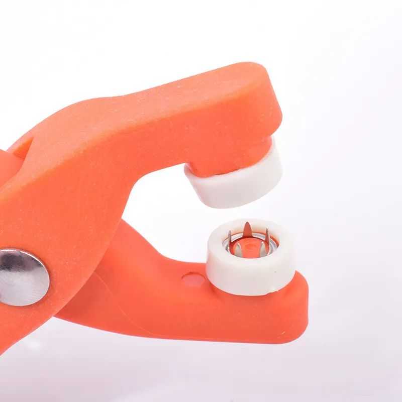 1Pc Plier Tool Plastic Snap Button Kit Clothing Sewing Buttons Installation Tool