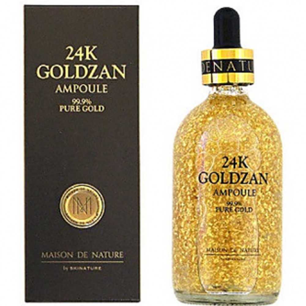 24K Goldzan Ampoule Pure Gold Face Serum – 100m