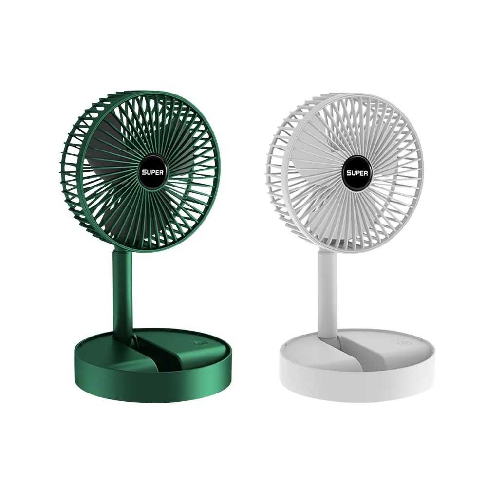 3 Speed Big size Rechargeable Mini Folding Telescopic Fan USB Rechargeable