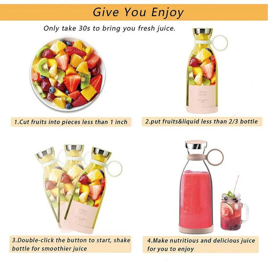 Mini Juicer Bottle for Traveling